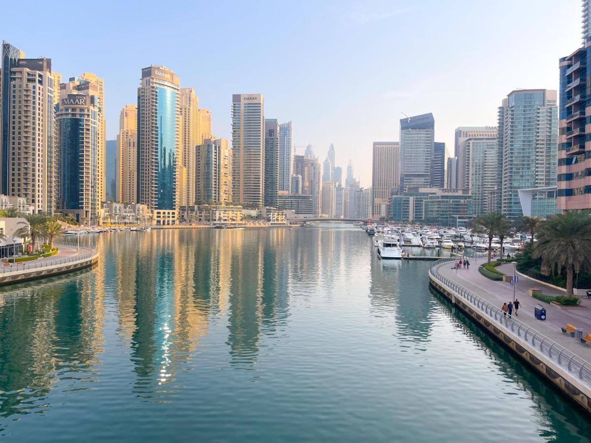 Luxury Room With Marina View Close To Jbr Beach And Metro With Shared Kitchen ดูไบ ภายนอก รูปภาพ